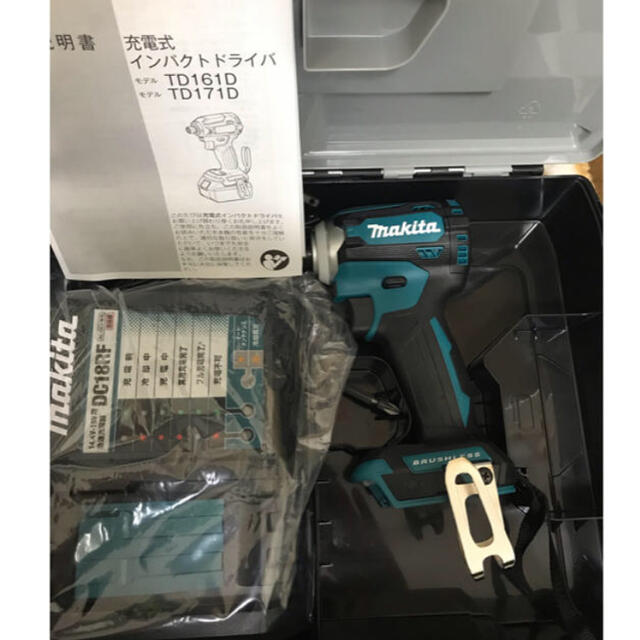 マキタ インパクトドライバー TD171D ブルー 新品未使用品! - www ショップ激安 マキタTD171D 充電式インパクトドライバー 工具/メンテナンス