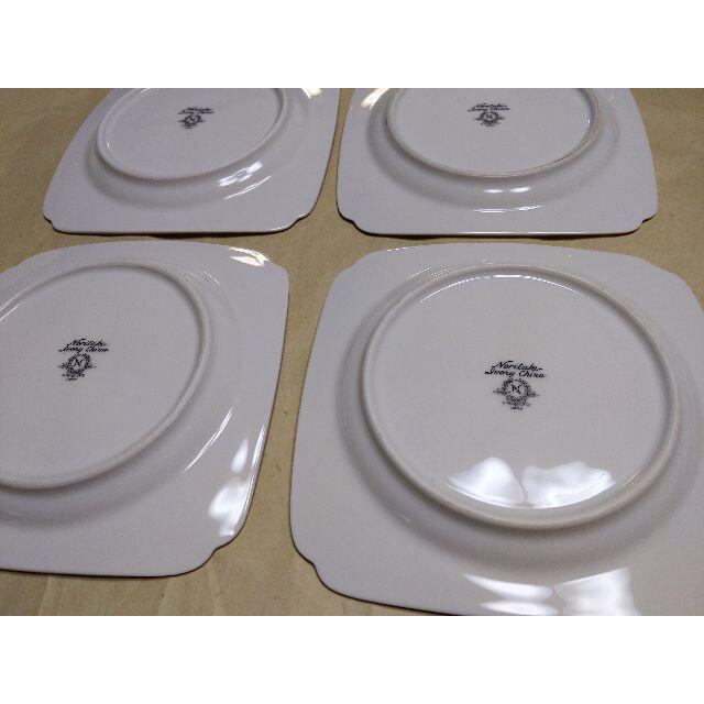 Noritake(ノリタケ)のノリタケ プレート皿４枚セット インテリア/住まい/日用品のキッチン/食器(食器)の商品写真