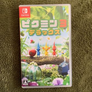 ニンテンドースイッチ(Nintendo Switch)のピクミン3 デラックス Switch ソフト　美品(家庭用ゲームソフト)