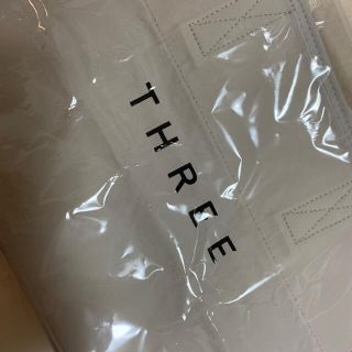 スリー(THREE)のthree ノベルティ　バッグ(エコバッグ)