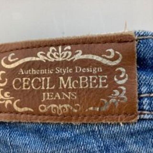 CECIL McBEE(セシルマクビー)のCECIL McBEE　JEANS　デニム　サイズ２５　送料無料 レディースのパンツ(デニム/ジーンズ)の商品写真