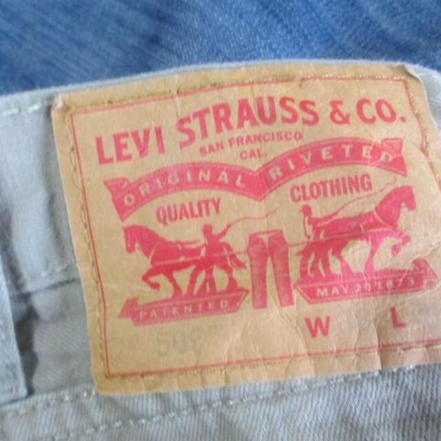 Levi's(リーバイス)のＷ38◆Levi's リーバイス◆505 デニムパンツ◆ベージュ系 メンズのパンツ(デニム/ジーンズ)の商品写真