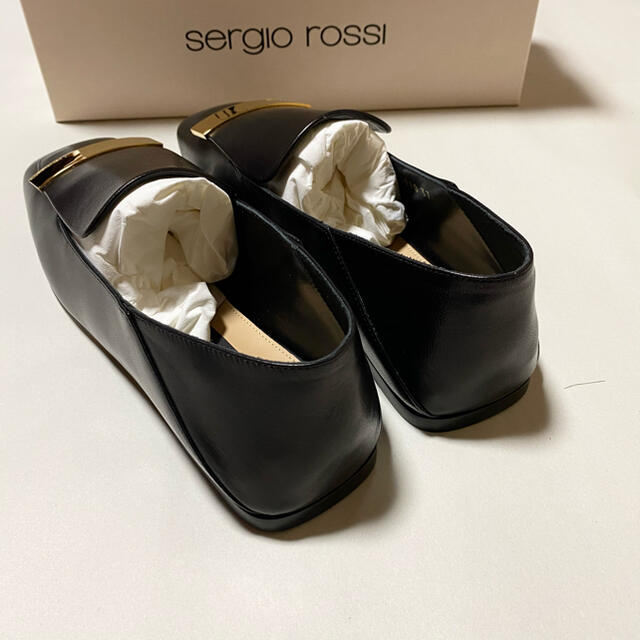 Sergio Rossi(セルジオロッシ)の新品未使用！送料込み★Sergio Rossi★SR1 スリッパ&バレエフラット レディースの靴/シューズ(ローファー/革靴)の商品写真