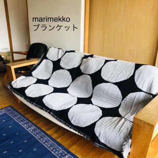 マリメッコ(marimekko)の新品⭐︎マリメッコ　ブランケット　KIVET キベット(毛布)