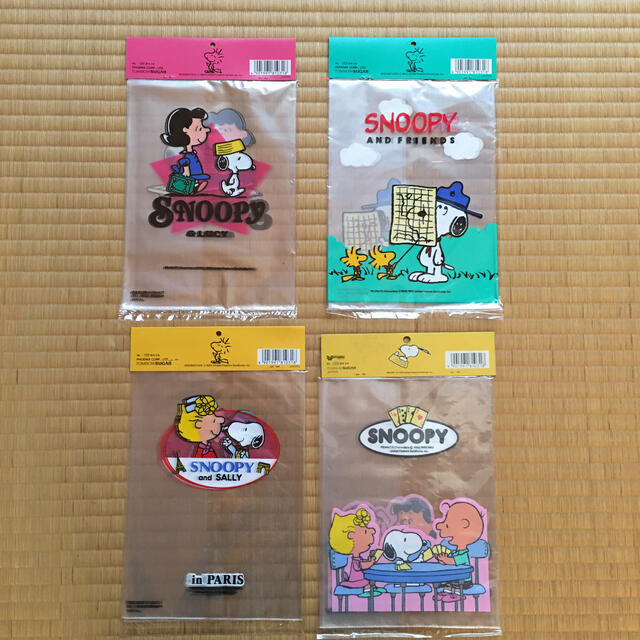 SNOOPY(スヌーピー)のone1さん専用、SNOOPYのクリアブックカバー7セット ハンドメイドの文具/ステーショナリー(ブックカバー)の商品写真