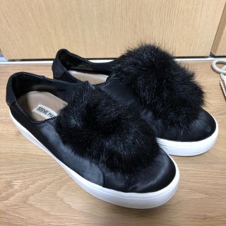 スティーブマデン(Steve Madden)のSTEVE MADDEN ファースニーカー　スリッポン(スニーカー)