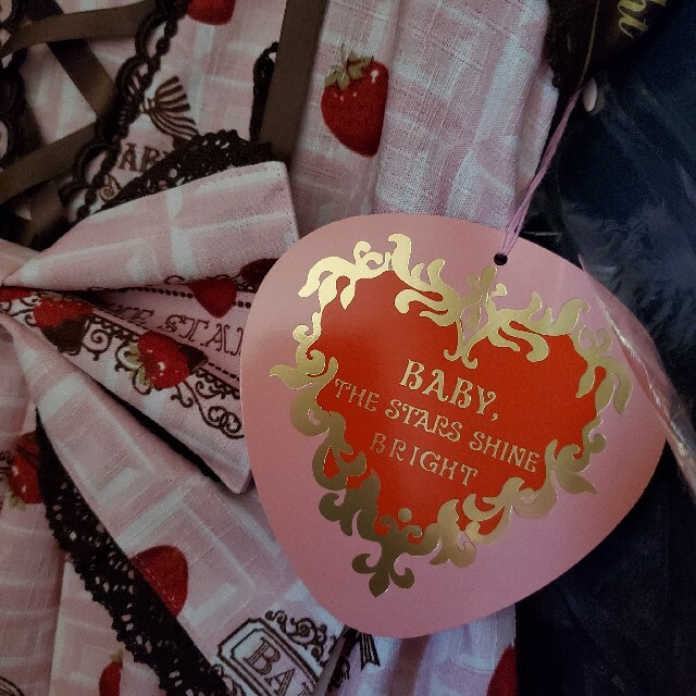 BABY strawberry loves chocolate柄 JSK BABY strawberry loves chocolate柄 JSK