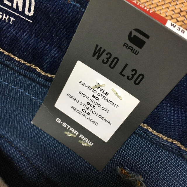 G-STAR RAW(ジースター)のG-STAR Revend Straight ストレッチジーンズ メンズのパンツ(デニム/ジーンズ)の商品写真