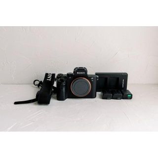 ソニー(SONY)の【美品】 α7 II ボディ ILCE-7M2 SONY ソニー ミラーレス一眼(ミラーレス一眼)