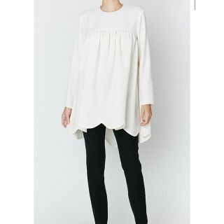 バーニーズニューヨーク(BARNEYS NEW YORK)のYOKO CHANヨーコチャン完売ブラウス40(シャツ/ブラウス(長袖/七分))