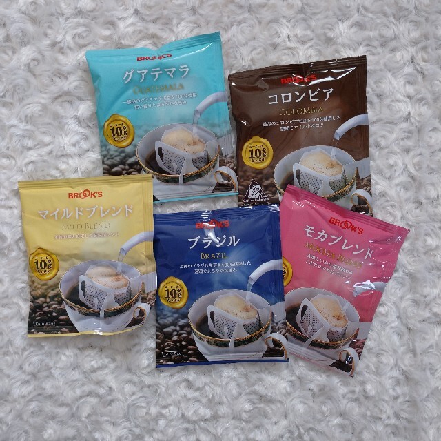 Brooks(ブルックス)のりんご様専用 BROOKS ドリップコーヒー 20袋セット 食品/飲料/酒の飲料(コーヒー)の商品写真