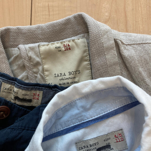 ZARA KIDS(ザラキッズ)のZARA BOYS フォーマルセット　卒園　入学　男の子 キッズ/ベビー/マタニティのキッズ服男の子用(90cm~)(ドレス/フォーマル)の商品写真