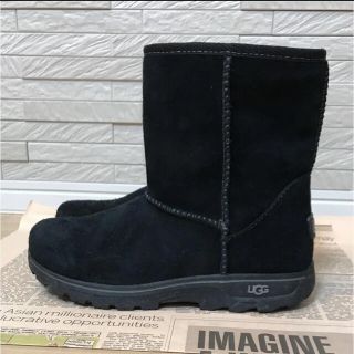 アグ(UGG)のUGG ウォータープルーフ  21センチ  サイズ2  ブラック US2(ブーツ)