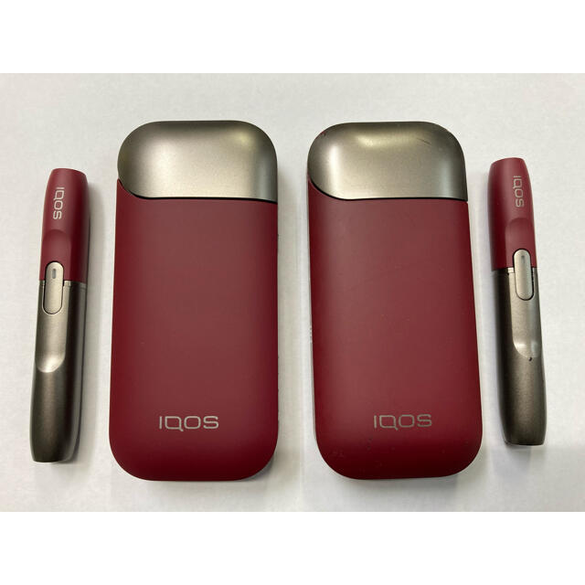 IQOS(アイコス)の［シンチャン様専用］iQOS 2.4plus チャージャー　ルビーレッド  メンズのファッション小物(タバコグッズ)の商品写真