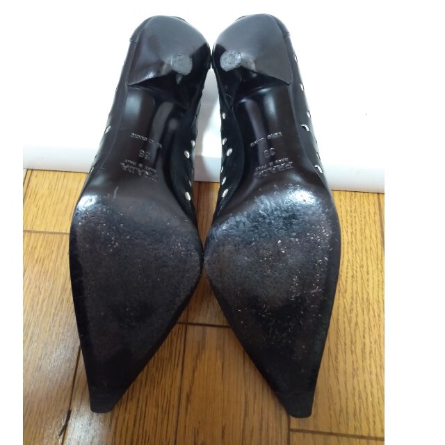 商い 美品 PRADA プラダ パンチング パンプス サイズ36 eu-agencies.net