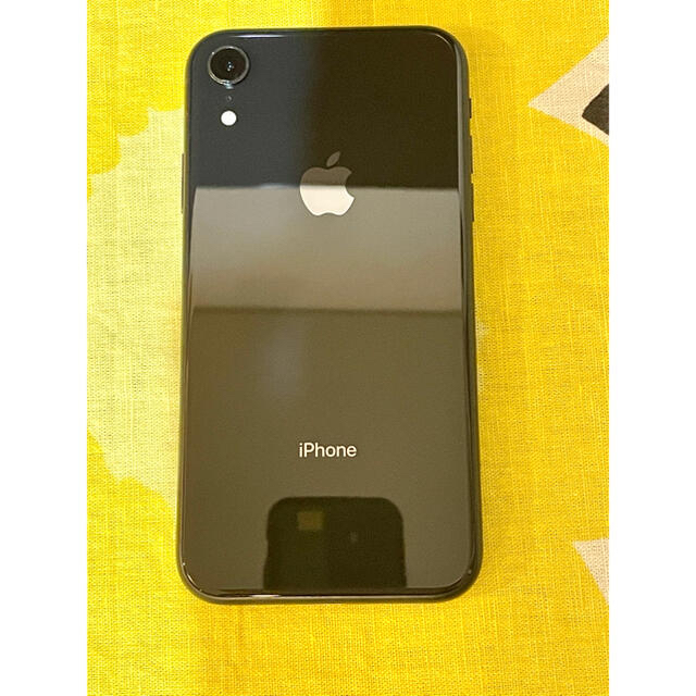 iPhone(アイフォーン)のiPhone XR simフリー　京都Apple storeでの購入品 スマホ/家電/カメラのスマートフォン/携帯電話(スマートフォン本体)の商品写真