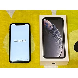 アイフォーン(iPhone)のiPhone XR simフリー　京都Apple storeでの購入品(スマートフォン本体)