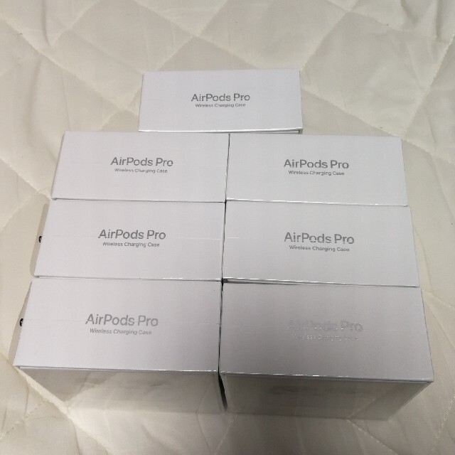 AirPods pro MWP22J/Aエアポッズプロ　7個オーディオ機器