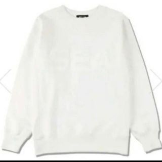 シー(SEA)のSEA(SPC) SWEAT SHIRT / white 20A-TPS-07(スウェット)