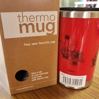 サーモマグ(thermo mug)の超希少【新品、箱付き】サーモマグ    アリス スリムマグ(グラス/カップ)