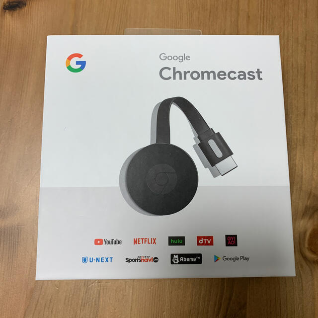 CHROME(クローム)のGoogle Chromecast スマホ/家電/カメラのテレビ/映像機器(映像用ケーブル)の商品写真