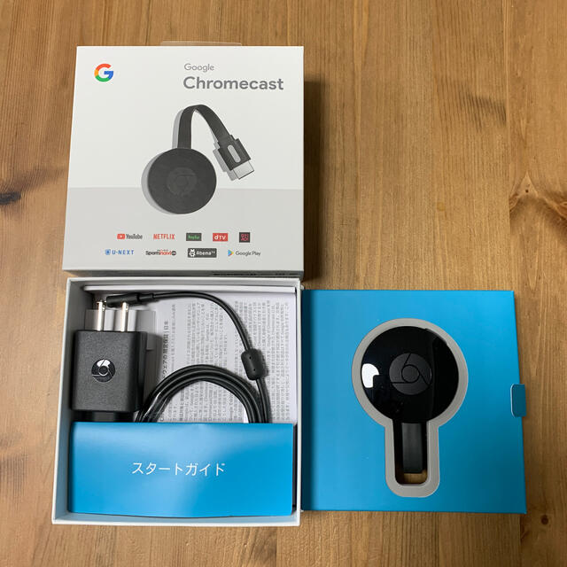 CHROME(クローム)のGoogle Chromecast スマホ/家電/カメラのテレビ/映像機器(映像用ケーブル)の商品写真