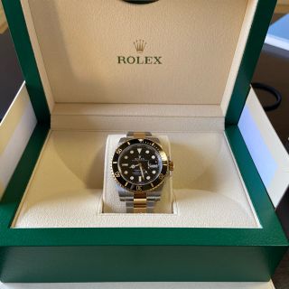 ロレックス(ROLEX)のサブマリーナ　金黒　コンビ　ロレックス(腕時計(アナログ))