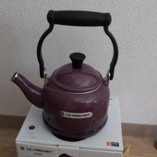 ルクルーゼ(LE CREUSET)のルクルーゼ ケトル パープル 紫 やかん(鍋/フライパン)