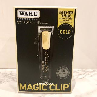 【新品】限定モデル WAHL バリカン マジッククリップ GOLD ゴールド(メンズシェーバー)