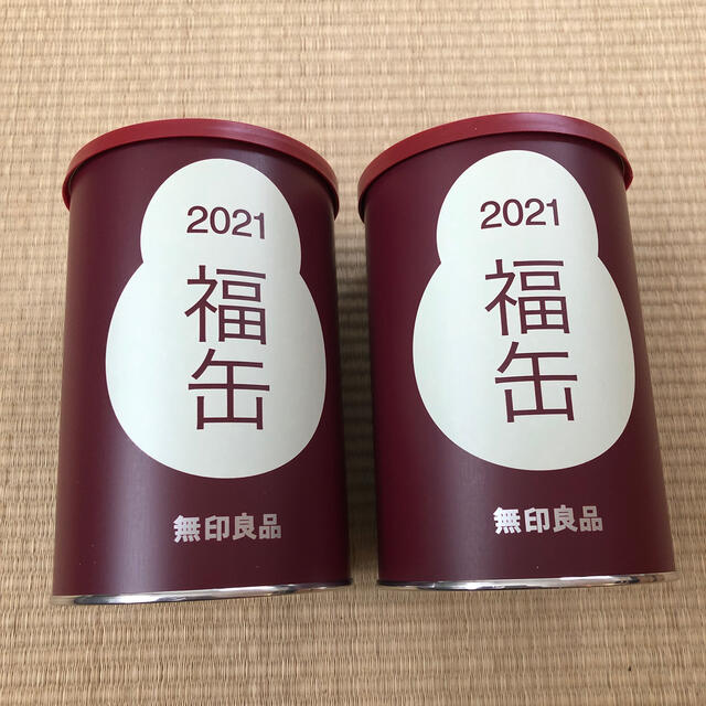 MUJI (無印良品)(ムジルシリョウヒン)の福缶2021 未開封 インテリア/住まい/日用品のインテリア小物(置物)の商品写真