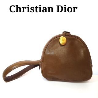 クリスチャンディオール(Christian Dior)のクリスチャンディオール　ショルダーバッグ　ブラウン　MJ033(ショルダーバッグ)