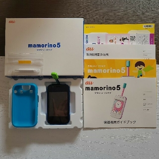 キョウセラ(京セラ)のマモリーノ5 mamorino5 ブルー 青(携帯電話本体)