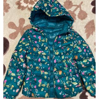 ザラキッズ(ZARA KIDS)のZARA GIRLS  花柄　中綿　ジャケット(ジャケット/上着)