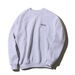 ワンエルディーケーセレクト(1LDK SELECT)の新品 MANVAN EMBROIDERED LOGO SWEATSHIRT(スウェット)