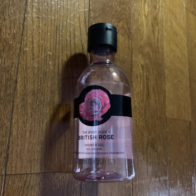 THE BODY SHOP(ザボディショップ)のTHE BODY SHOP ジェルブリティッシュローズ250ml空容器です コスメ/美容のボディケア(ボディソープ/石鹸)の商品写真