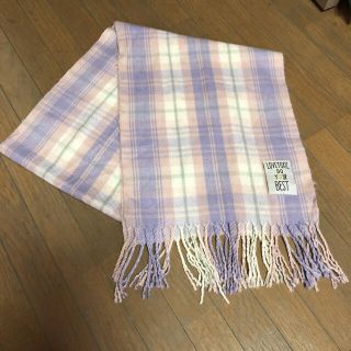 値下げ!マフラー チェック ストール ラブトキ