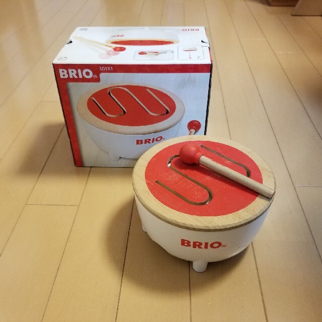 BRIO(ブリオ)のBRIO ドラム キッズ/ベビー/マタニティのおもちゃ(楽器のおもちゃ)の商品写真