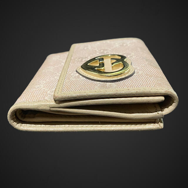 Gucci(グッチ)のGUCCI グッチ 財布　GG柄　ハート　二つ折り財布　コンパクト　ウォレット レディースのファッション小物(財布)の商品写真