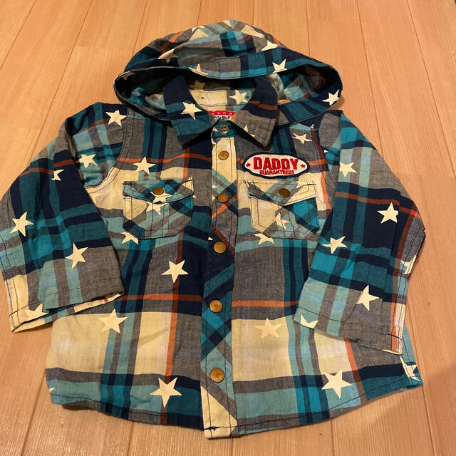 daddy oh daddy(ダディオーダディー)の90 ダディオダディ シャツ キッズ/ベビー/マタニティのキッズ服男の子用(90cm~)(Tシャツ/カットソー)の商品写真