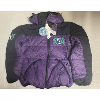 ヒステリックグラマー(HYSTERIC GLAMOUR)のHYS X WDS PRIMALOFT HOODIE / PURPLE(ナイロンジャケット)