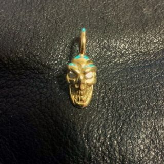 ビルウォールレザー(BILL WALL LEATHER)のnero様専用BWLビルウォールレザー18KGOLD SKULL STUDダイヤ(ネックレス)