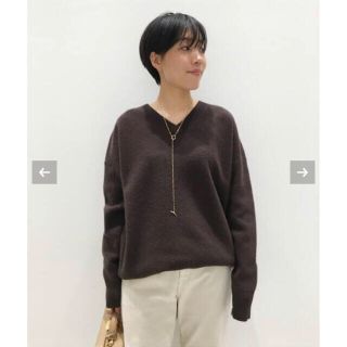 アパルトモンドゥーズィエムクラス(L'Appartement DEUXIEME CLASSE)のL'Appartement Middle gauge V/N KNIT(ニット/セーター)