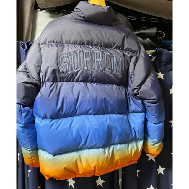 【美品】Supreme Gradient puffy jacket