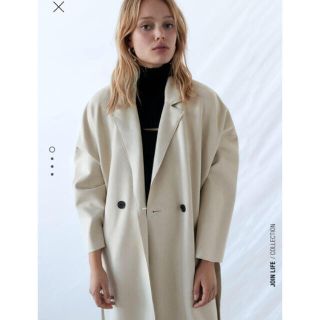 ザラ(ZARA)のZARA ザラ トレンチコート スエードコート(トレンチコート)