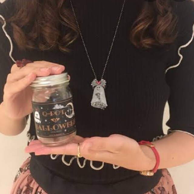 Q-pot. - Q-pot. デビル プチゴーストシーツ ネックレス おばけ Q-pot. - Q-pot. デビル プチゴーストシーツ ネックレス おばけ