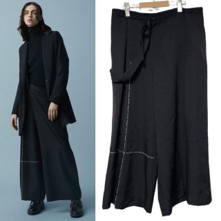 ヨウジヤマモト(Yohji Yamamoto)の 18AW ヨウジヤマモト Y'S ワンショルダーウールギャバパンツ【1625】(その他)