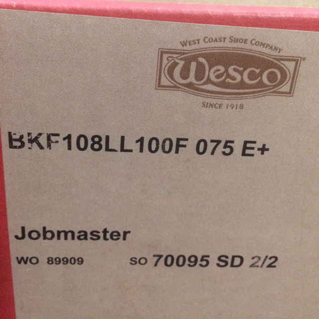 WESCO CUSTOM JOBMASTER