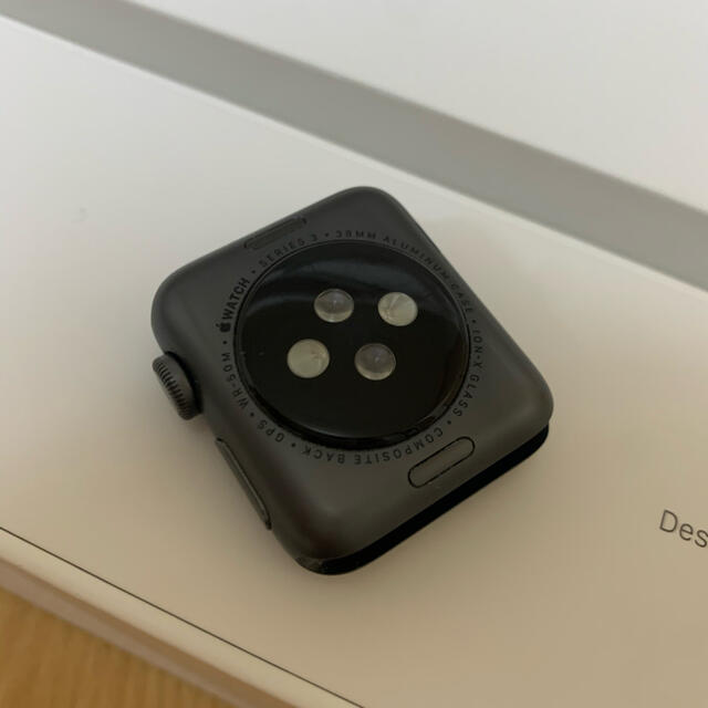 Apple(アップル)のApple Watch‎3 ブラック メンズの時計(腕時計(デジタル))の商品写真