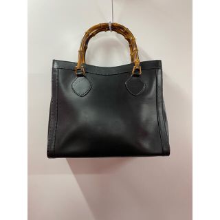 グッチ(Gucci)のGUCCI Vintage バンブーレザートートバッグ(トートバッグ)