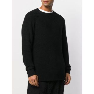 ヨウジヤマモト(Yohji Yamamoto)のYohji Yamamoto リブニット セーター(ニット/セーター)